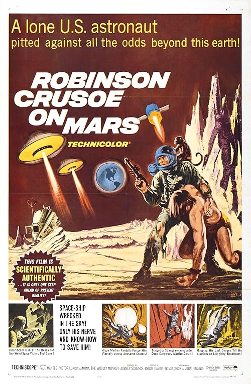 دانلود فیلم Robinson Crusoe on Mars 1964
