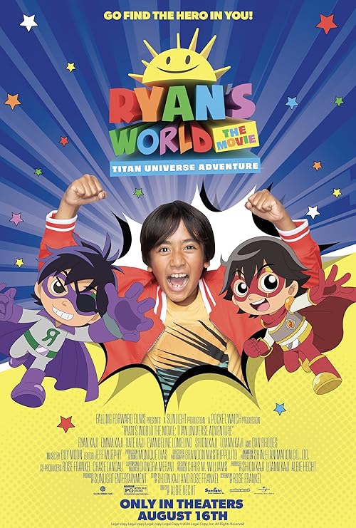 دانلود انیمیشن Ryan’s World the Movie: Titan Universe Adventure 2024