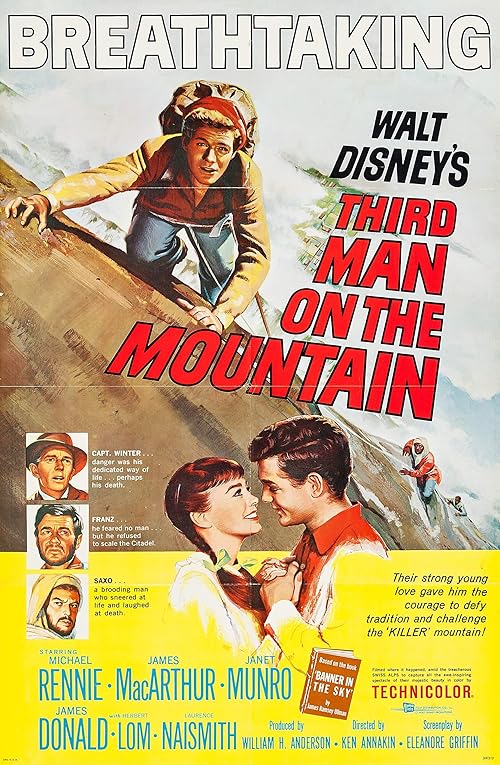 دانلود فیلم Third Man on the Mountain 1959