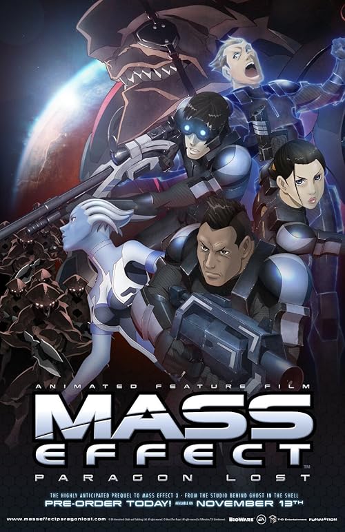 دانلود انیمه Mass Effect: Paragon Lost 2012