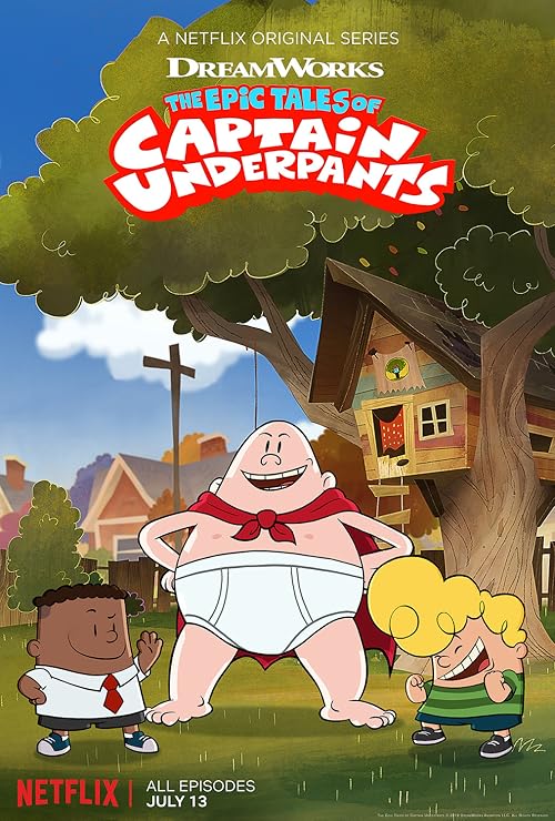 دانلود انیمیشن The Epic Tales of Captain Underpants